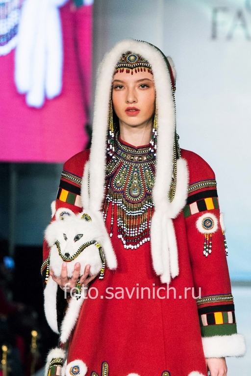 #Августина_Филиппова и ювелирная фирма «#Киэрге» (Якутия) на #Estet Fashion Week: осень 2017