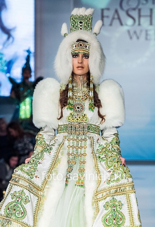 #Августина_Филиппова и ювелирная фирма «#Киэрге» (Якутия) на #Estet Fashion Week: осень 2017