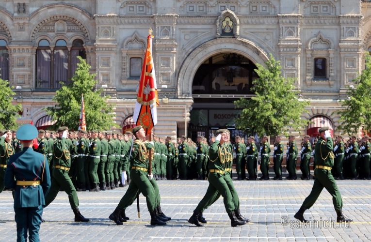 Парад Победы 2020.Михайловская военная артиллерийская академия